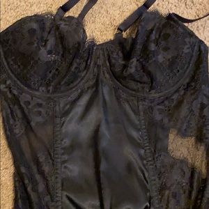 Victoria’s Secret silk and lace teddy set